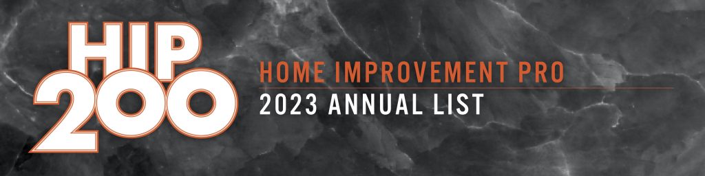 2023 Home Improvement Annual List Header
